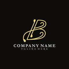 Letter B luxury classic logo design