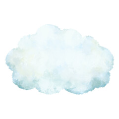 くも　雲　水彩　手描き