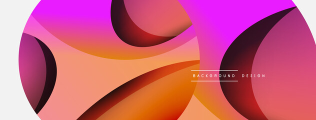 Original graphic wallpaper. Essential complex background. Movement concept composition vector illustration for wallpaper banner background or landing page