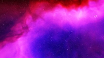 nebula gas cloud in deep outer space