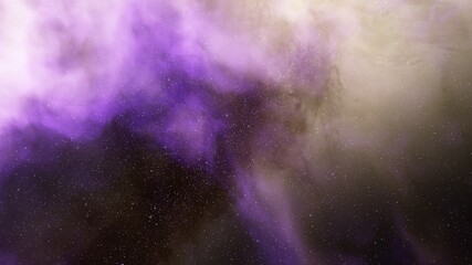 nebula gas cloud in deep outer space