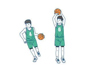 バレーボール バレー部 シルエット 部活 スポーツスパイク レシーブ 女子 中高生 イラスト Ball Wall Mural Ba Senryu