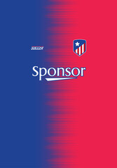 Soccer jersey design for sublimation 