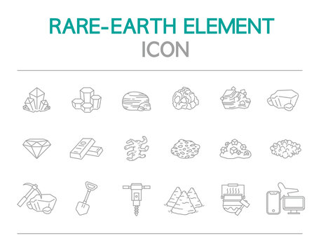 Rare-earth Element Icon