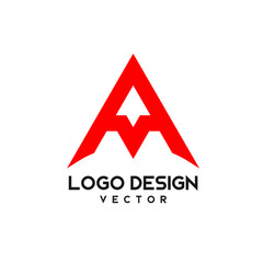 Fototapeta premium Letter A Company Logo Template