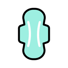 Feminine Hygienic Sanitary Napkin vector