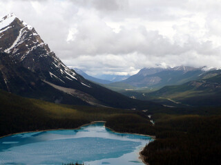 カナディアンロッキーの素晴らしい景観