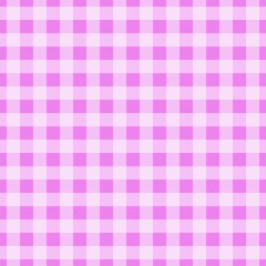 Plaid pattern. Violet on White color. Tablecloth pattern. Texture. Seamless classic pattern background.