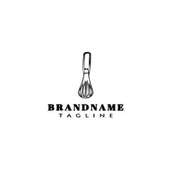 manual mixer logo cartoon design icon vector illustration