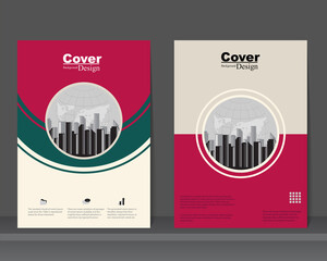 Corporate Business Book Cover Design Template