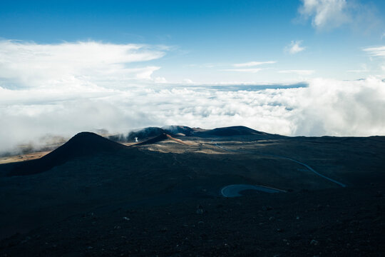 Mauna Kea Summit on the Big Island of Hawaii