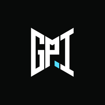 GPI letter logo creative design. GPI unique design