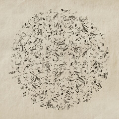 Old musical background.