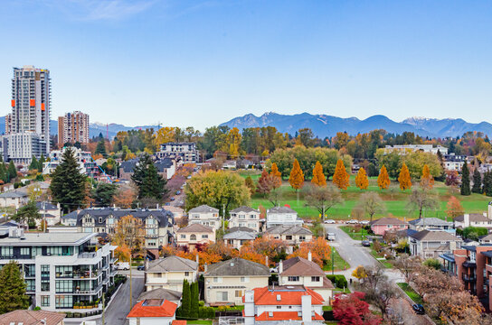 Landscape from the room in Vancouver