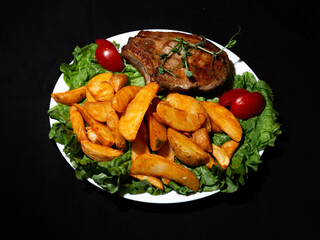 chicken with potatoes