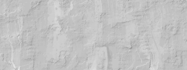 White concrete wall as background, gray cement plaster. Wall texture for background. Brush scratches on the wall, 