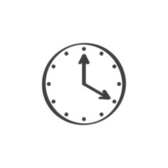 Clock, time line icon