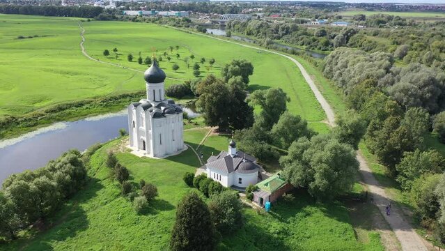 Orthodox Church of Intercession on River Nerl, Bogolyubovo, Suzdalsky District, Vladimir Oblast, Russia