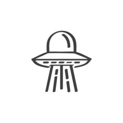 Ufo line icon