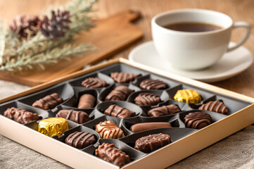 バレンタインチョコ　チョコレート