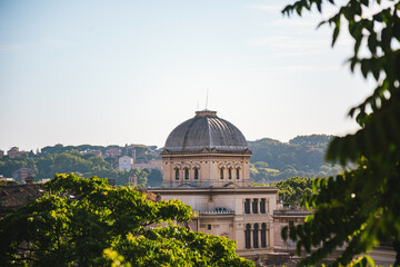 Fototapeta premium view of the city