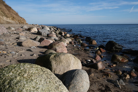 Felsen an der Ostseeküste