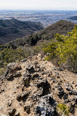 栃木百名山 大小山の風景　登山道