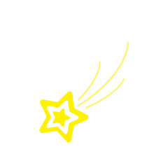 star, starry night, falling star, fireworks, twinkle, glow, glitter star, star over christmas, star decoration vector illustration