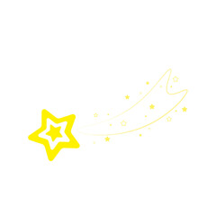 star, starry night, falling star, fireworks, twinkle, glow, glitter star, star over christmas, star decoration vector illustration