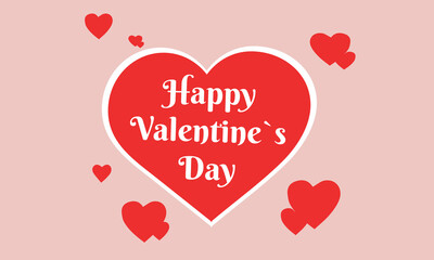 Obraz na płótnie Canvas February 14 Valentines Day Symbols of Love Vector, Happy valentine's day background
