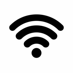 Wifi Signal Icon Design Vector Template Illustration