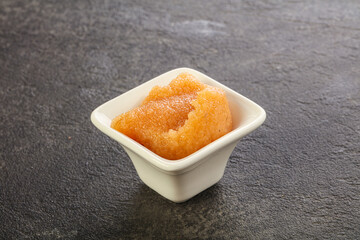 Delicous superfood - cod fish caviar