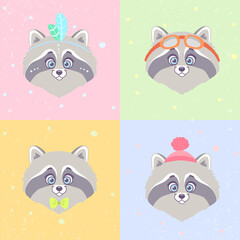 Raccoons set