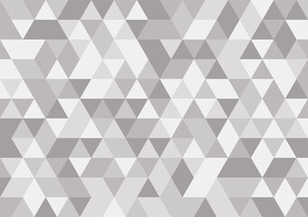 Modern background made of triangles in gray tones. vector texture