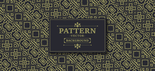 Seamless abstract pattern in oriental style