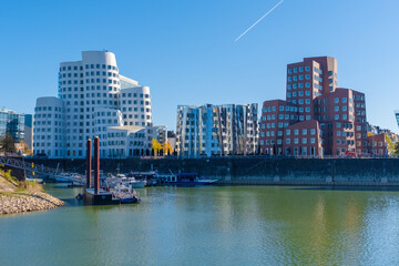 Fototapeta premium Dusseldorf downtown