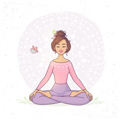 yoga lotus pose