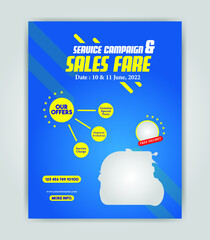 Business brochure template graphic illustration design.