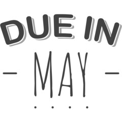 Months name time line 3d illustration 