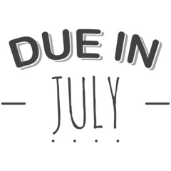 Months name time line 3d illustration 