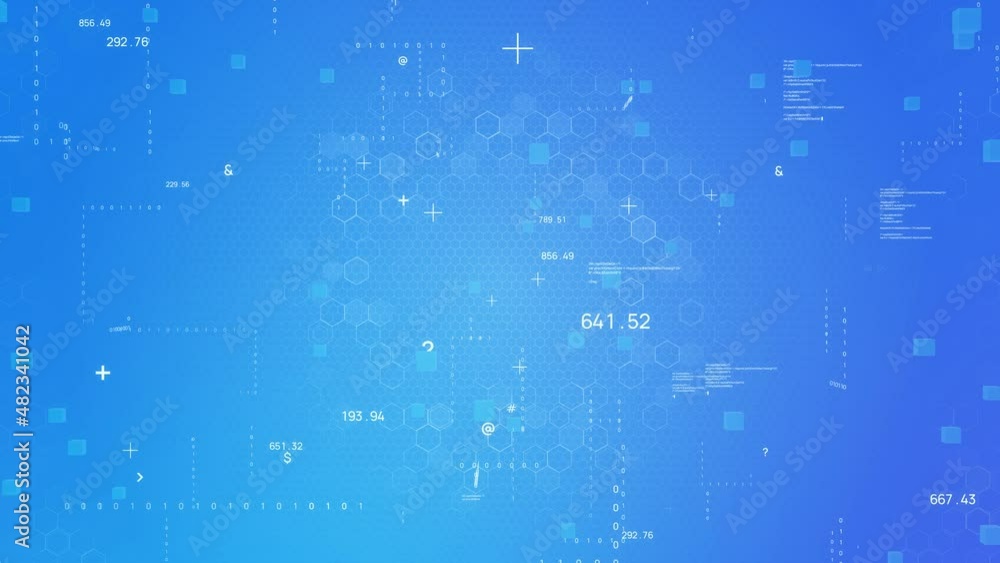 Aufkleber digital transformation concept. futuristic technology. abstract background.