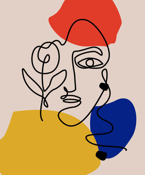
abstraction, cubism, abstract, face, woman, girl, scary, expressionism, contemporary art, gallery, one line, cubism, picture, poster, banner, interior, minimalism, kandinsky, top, trend, print