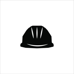 builder helmet icon, vector, illustration, 10 eps
