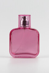 glass sprayer of essence perfume minimal style concept. unbranded transparent perfume glass sprayer...