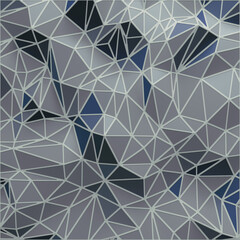 Obraz premium Trendy white triangular background. Abstract crystalline 3d rendering digital illustration