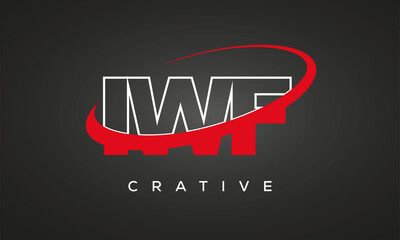 IWF letters creative technology logo design