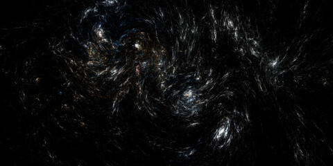 Banner Star field background . Starry outer space background texture . Colorful Starry Night Sky Outer Space background. 3D illustration
