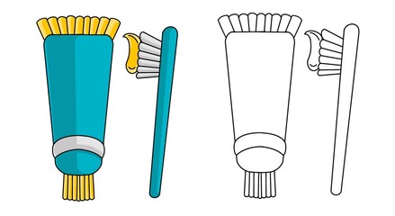 dentist icon tooth teeth holiday coloring