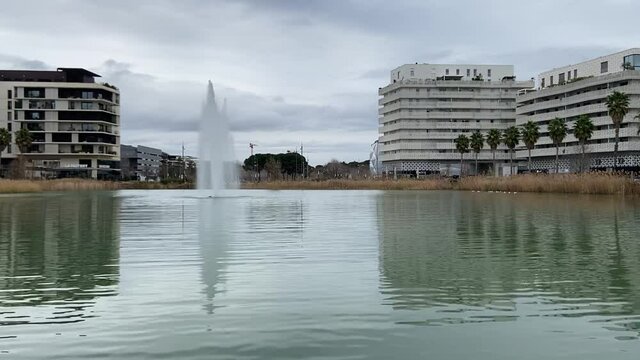 Bassin Jacques coeur &agrave; Montpellier, Occitanie