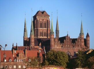 St. Mary's Church in Gdansk, Poland